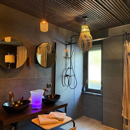 Luxury Relax Idromassaggio Lägenhet Meana di Susa